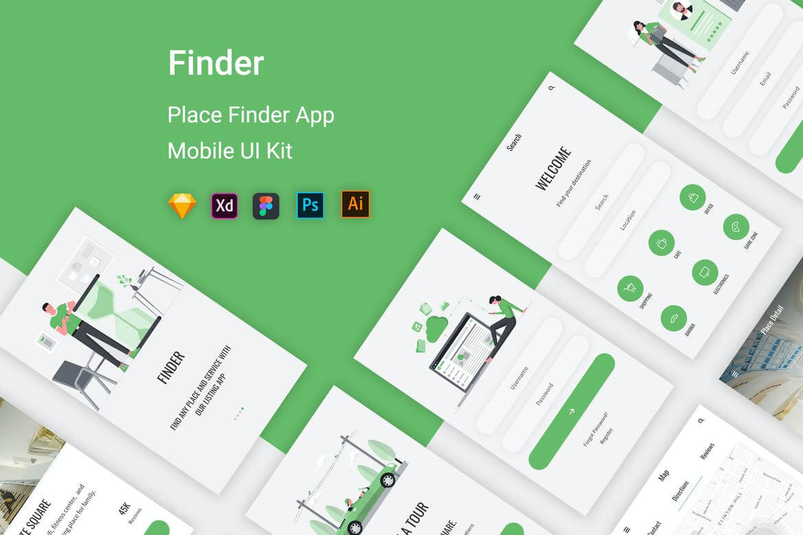 Finder-地点查找器移动应用