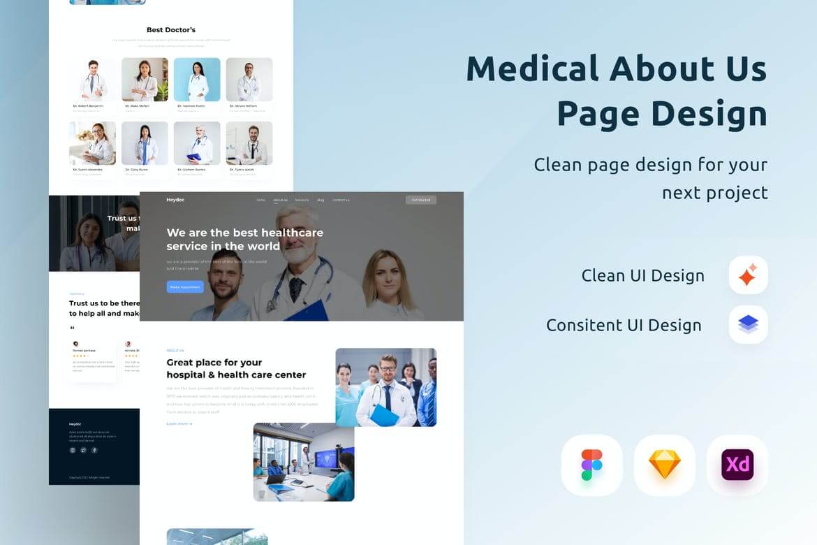 医疗网站设计网页模板