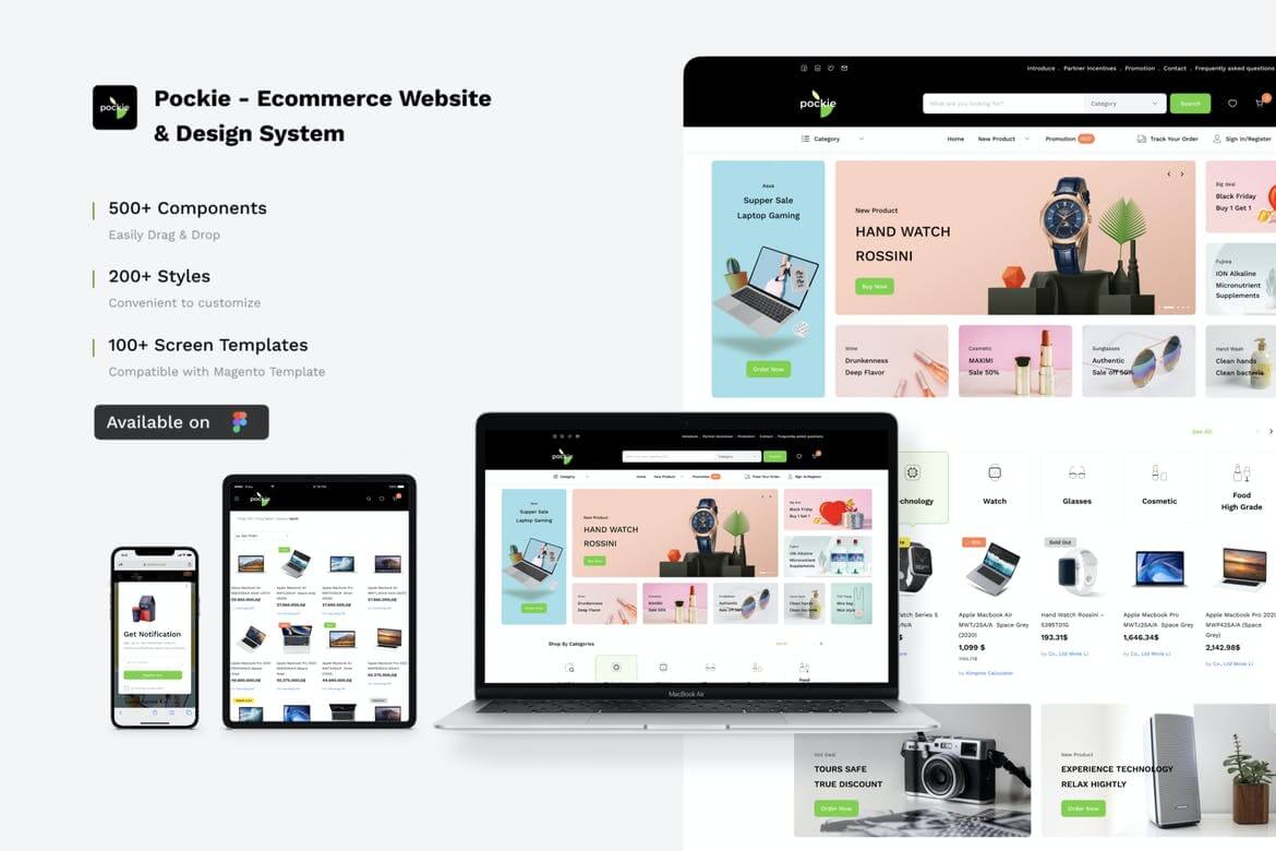 网页模板-百奇电子商务网站设计系统